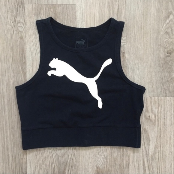 Puma Tops - Size Medium PUMA sports bra tank top Black